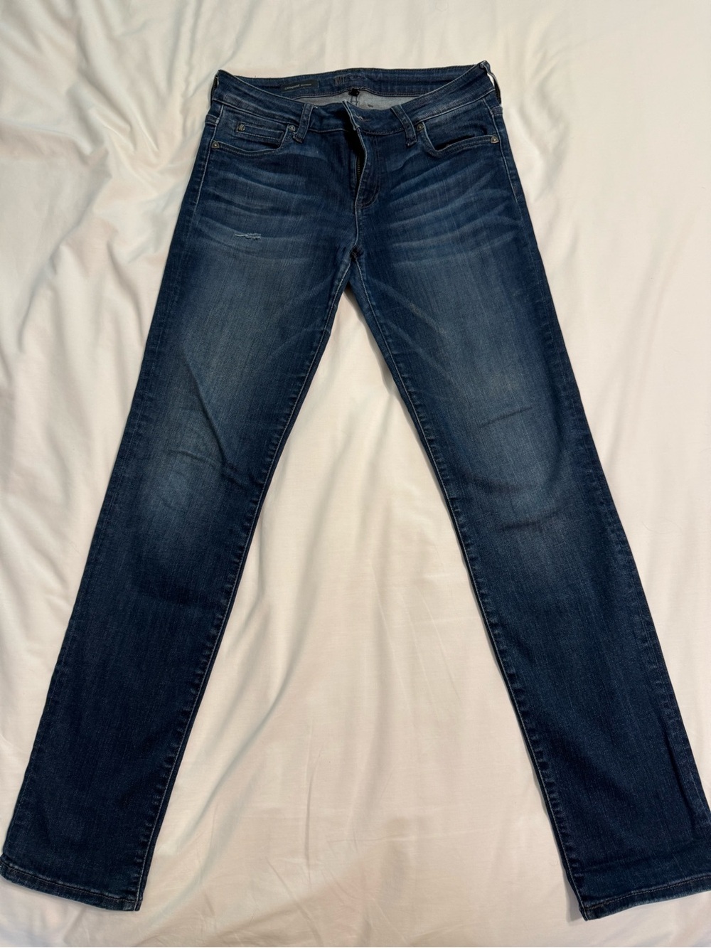 Women’s KUT Dark Blue Slim Straight Jeans Size 2